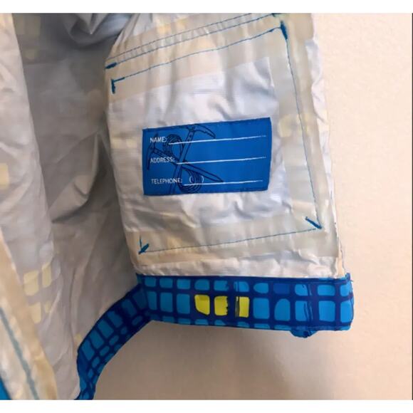 REI Toddler Winter Jacket – Size 12 M – Blue/Plaid or Patterned (as shown) - Picture 4 of 5